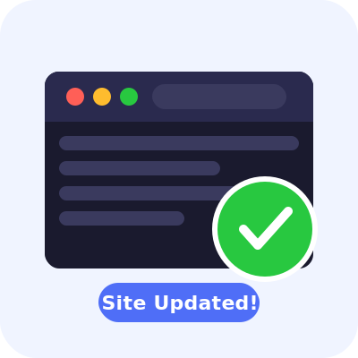 Step 3: Website Updates